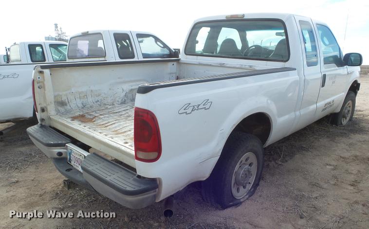 image for item DA7627 2007 Ford F250 Super Duty SuperCab pickup truck