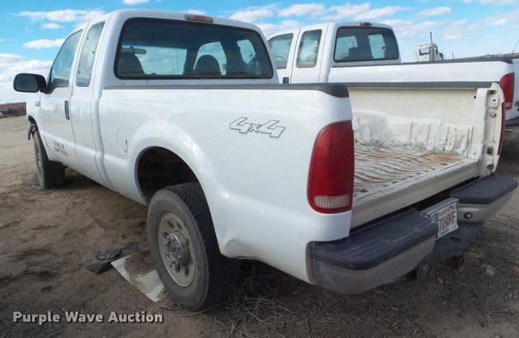 image for item DA7627 2007 Ford F250 Super Duty SuperCab pickup truck