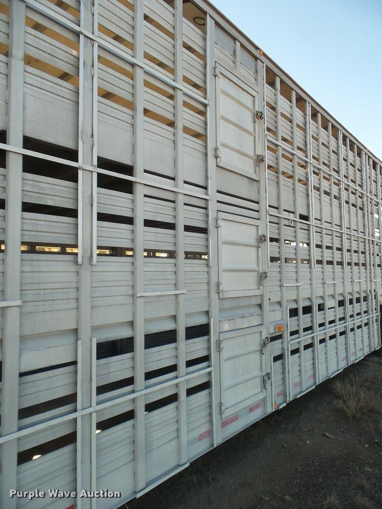 image for item DA7646 1996 Eby livestock trailer