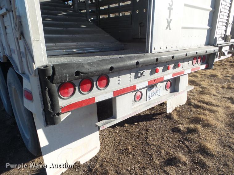 image for item DA7646 1996 Eby livestock trailer