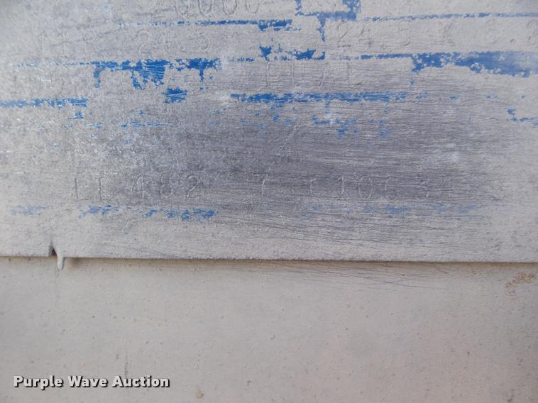 image for item DA7646 1996 Eby livestock trailer