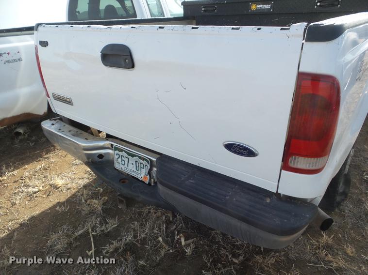 image for item DA7659 2007 Ford F250 Super Duty SuperCab pickup truck