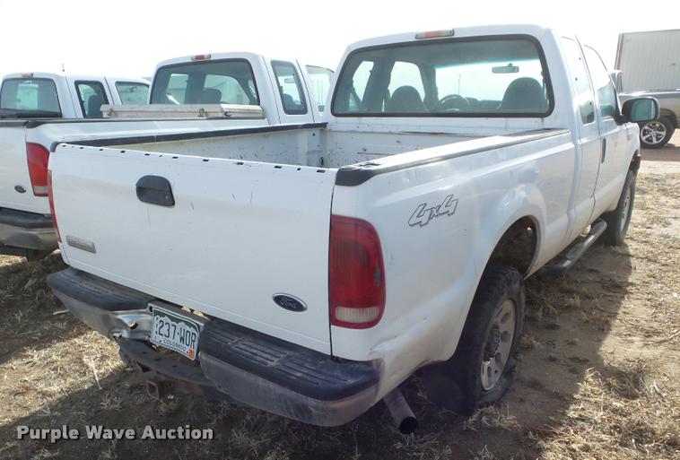 image for item DA7661 2007 Ford F250 Super Duty SuperCab pickup truck