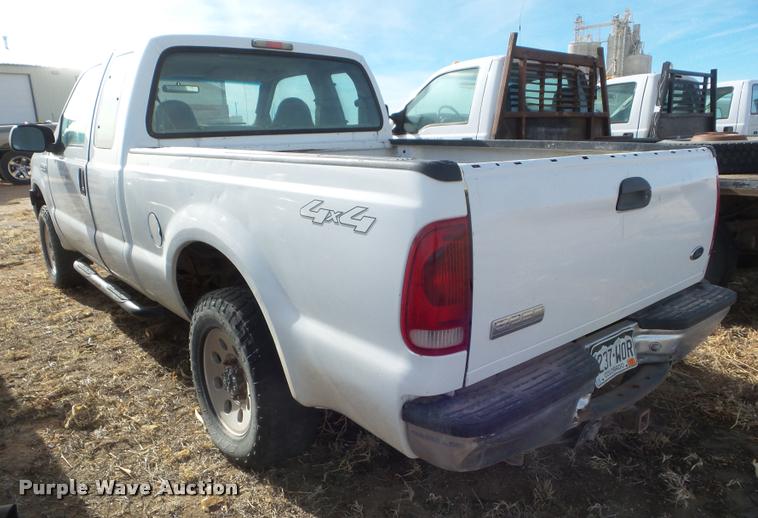 image for item DA7661 2007 Ford F250 Super Duty SuperCab pickup truck