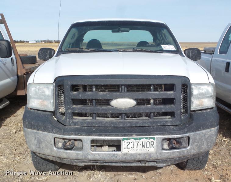 image for item DA7661 2007 Ford F250 Super Duty SuperCab pickup truck