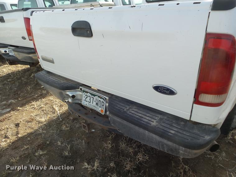 image for item DA7661 2007 Ford F250 Super Duty SuperCab pickup truck