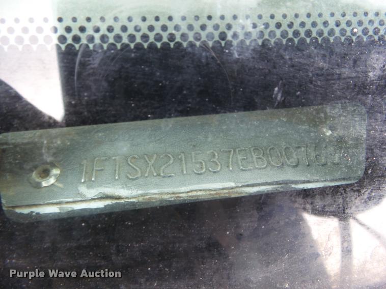 image for item DA7661 2007 Ford F250 Super Duty SuperCab pickup truck