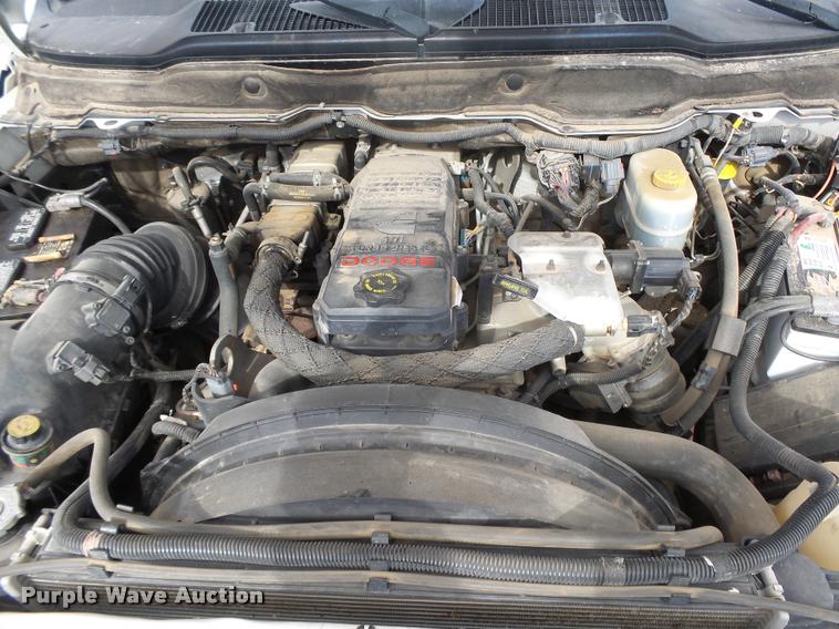 image for item DB1879 2007 Dodge Ram 3500HD flatbed pickup truck