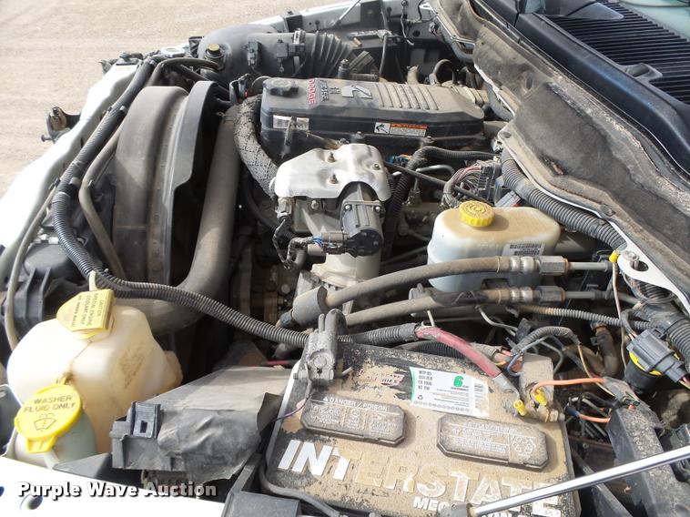 image for item DB1879 2007 Dodge Ram 3500HD flatbed pickup truck