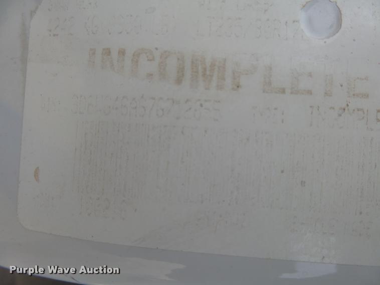 image for item DB1879 2007 Dodge Ram 3500HD flatbed pickup truck