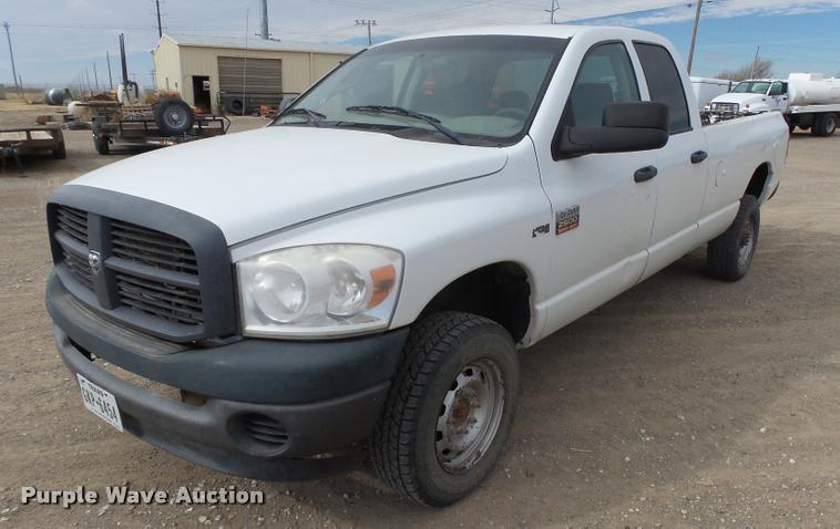 image for item DB1896 2008 Dodge Ram 2500HD Quad Cab pickup truck