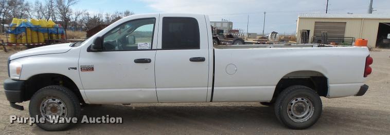 image for item DB1896 2008 Dodge Ram 2500HD Quad Cab pickup truck