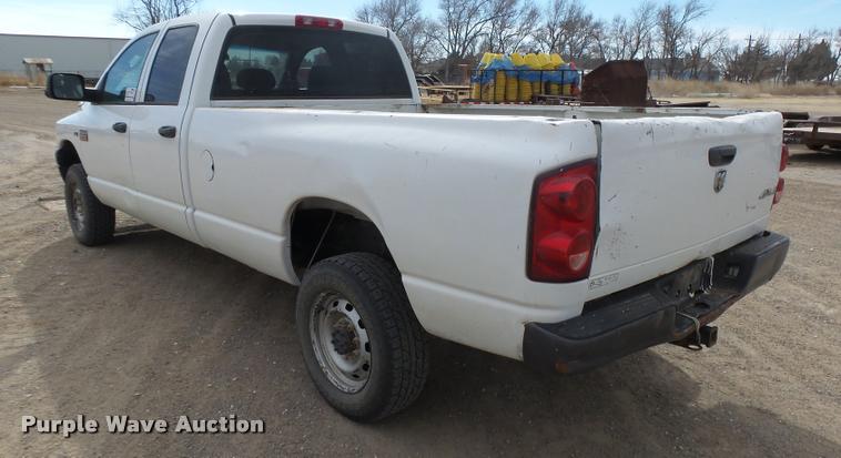 image for item DB1896 2008 Dodge Ram 2500HD Quad Cab pickup truck
