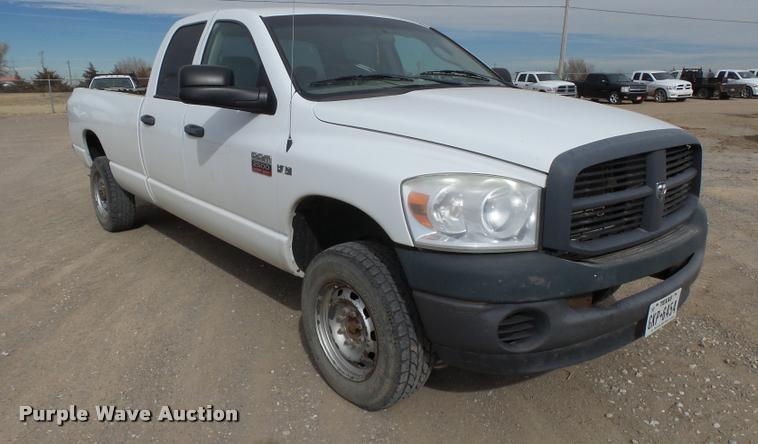 image for item DB1896 2008 Dodge Ram 2500HD Quad Cab pickup truck