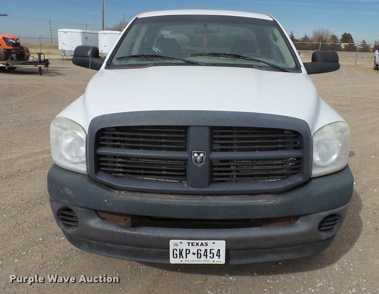 image for item DB1896 2008 Dodge Ram 2500HD Quad Cab pickup truck