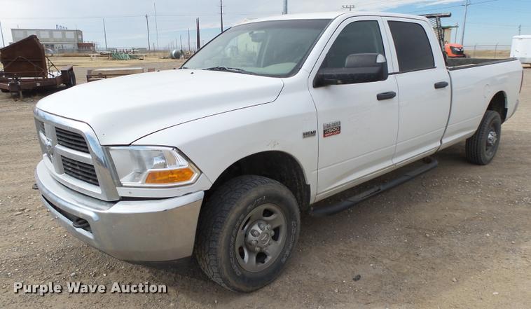 image for item DB1898 2012 Dodge Ram 2500HD Crew Cab pickup truck