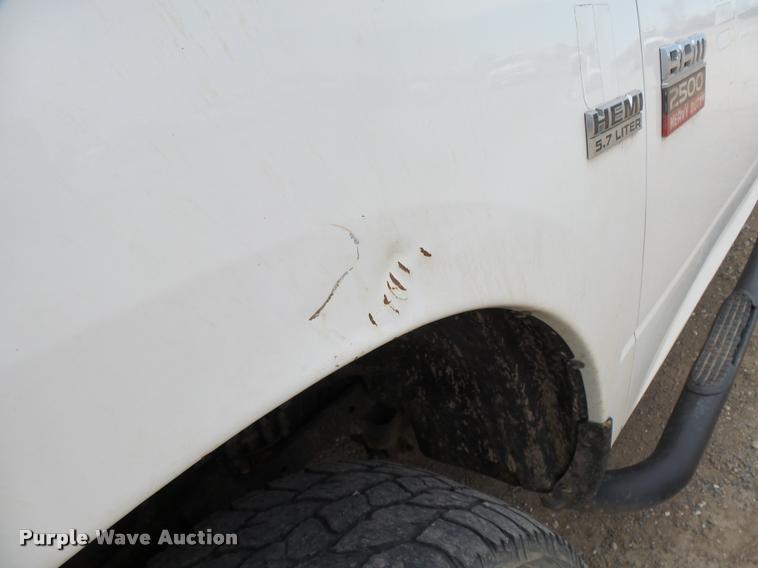 image for item DB1898 2012 Dodge Ram 2500HD Crew Cab pickup truck