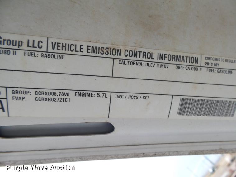 image for item DB1901 2012 Dodge Ram 2500 Crew Cab pickup truck