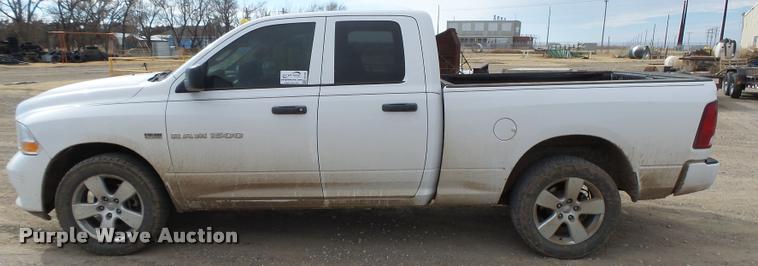 image for item DB1903 2012 Dodge Ram 1500 Quad Cab pickup truck