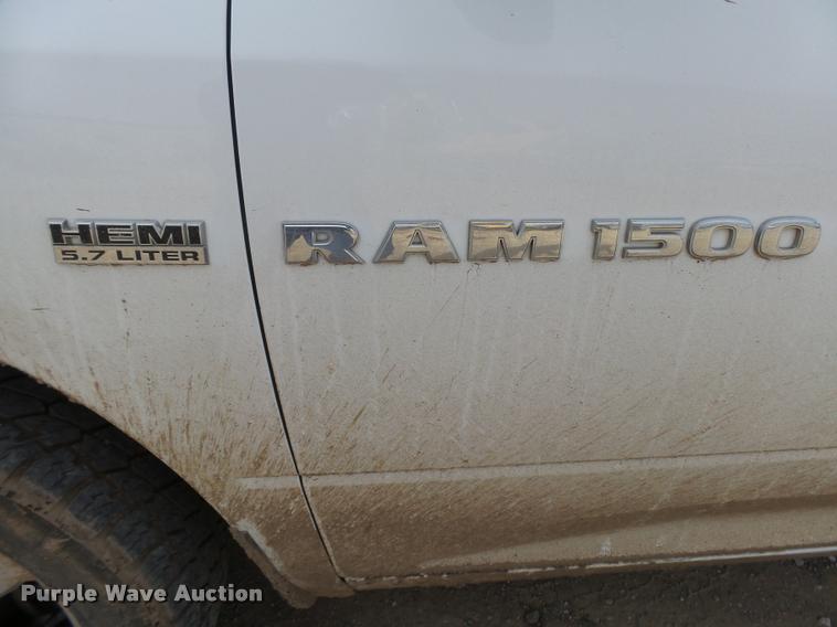 image for item DB1903 2012 Dodge Ram 1500 Quad Cab pickup truck
