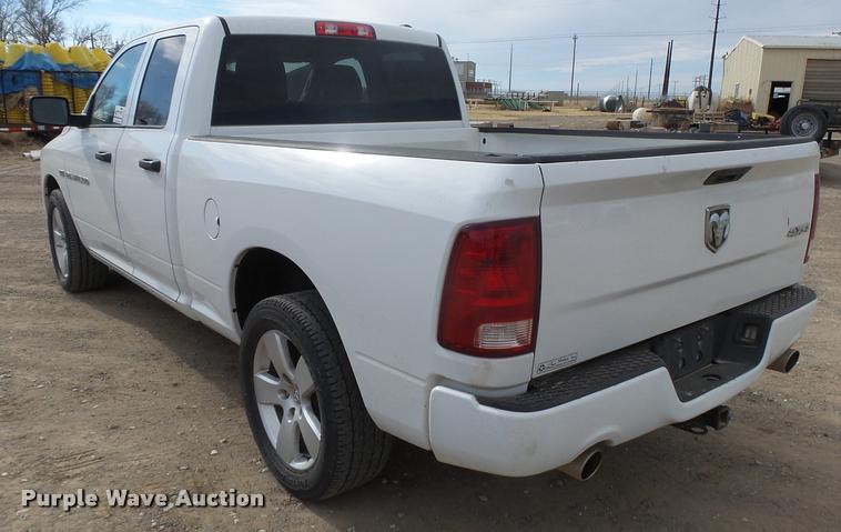 image for item DB1905 2012 Dodge Ram 1500 Quad Cab pickup truck