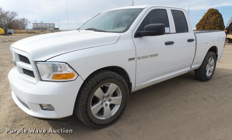image for item DB1906 2012 Dodge Ram 1500 Quad Cab pickup truck