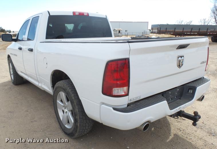 image for item DB1906 2012 Dodge Ram 1500 Quad Cab pickup truck