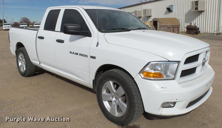 image for item DB1906 2012 Dodge Ram 1500 Quad Cab pickup truck