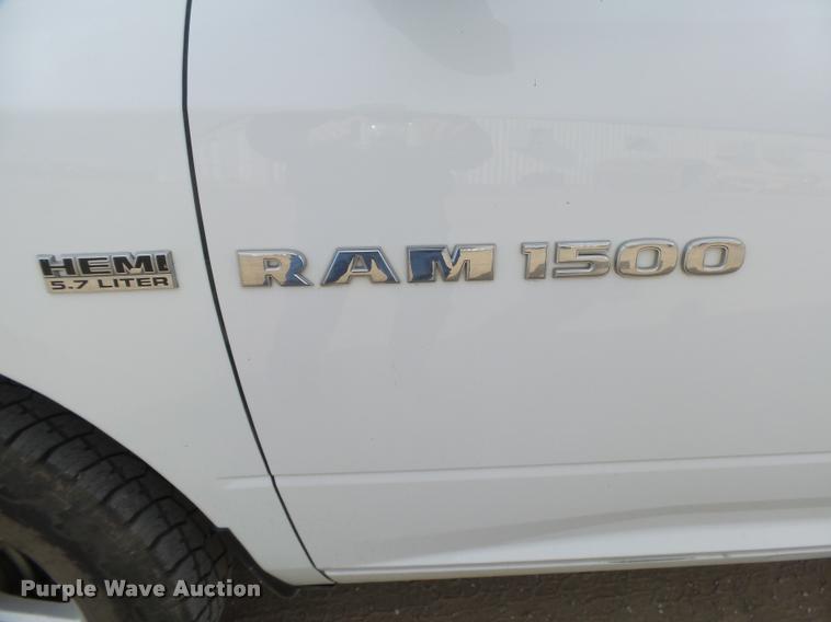 image for item DB1906 2012 Dodge Ram 1500 Quad Cab pickup truck