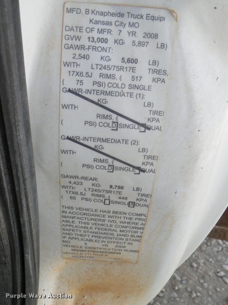 image for item DB2331 2008 Ford F350 Super Duty pickup truck