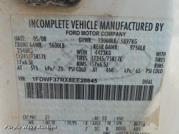 image for item DB2331 2008 Ford F350 Super Duty pickup truck