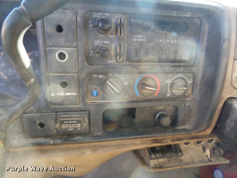 image for item DB2933 1995 Chevrolet 3500 HD flatbed pickup truck