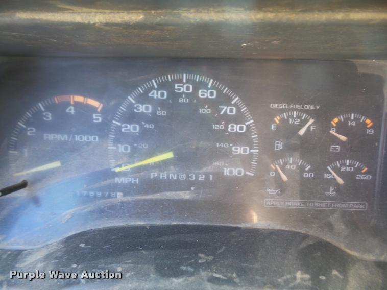 image for item DB2933 1995 Chevrolet 3500 HD flatbed pickup truck