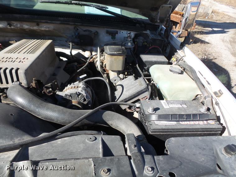 image for item DB2933 1995 Chevrolet 3500 HD flatbed pickup truck