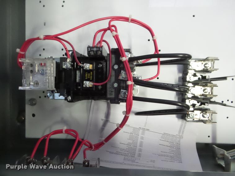 image for item DB9753 Allen Bradley pump control panel