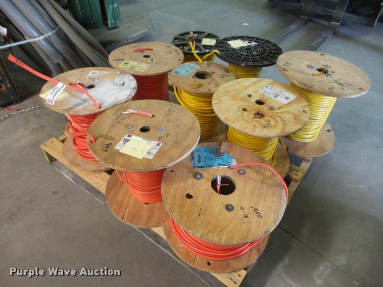 image for item DB9757 (9) spools of wire