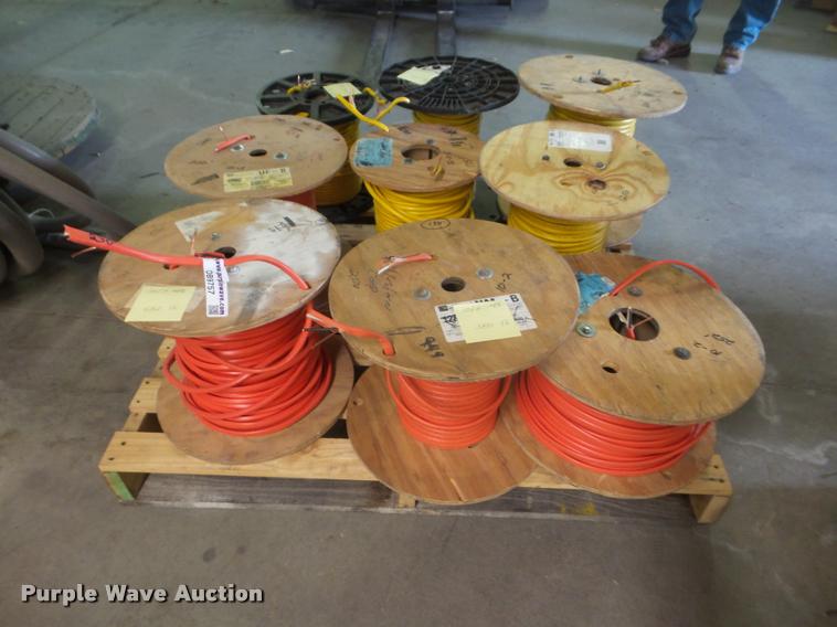 image for item DB9757 (9) spools of wire