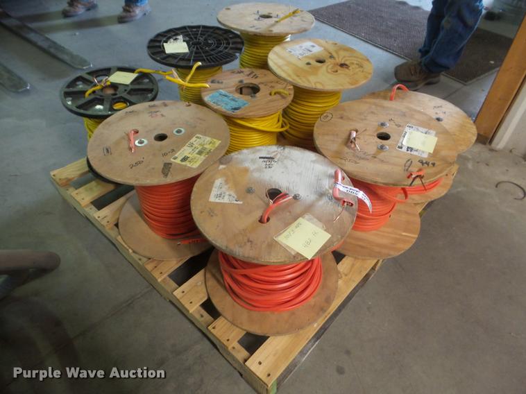 image for item DB9757 (9) spools of wire