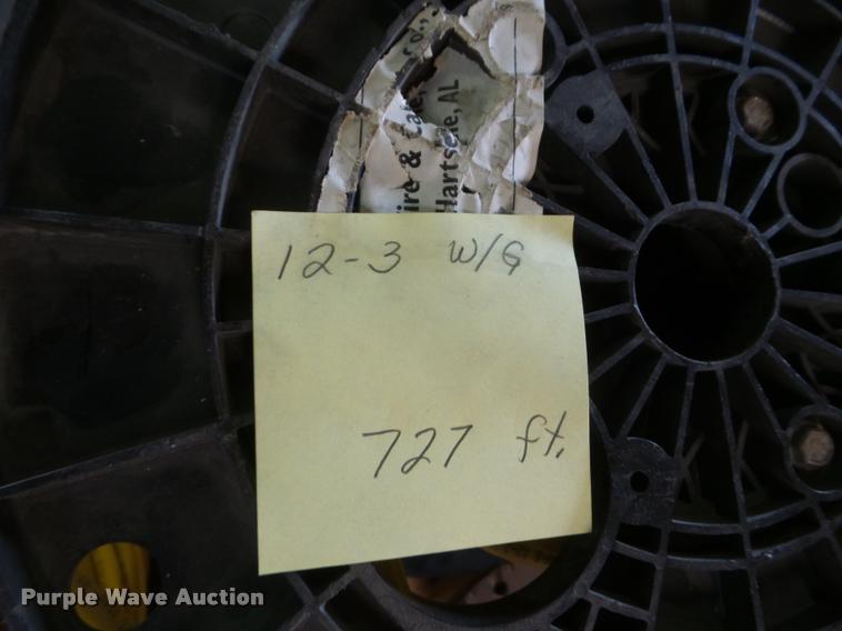 image for item DB9757 (9) spools of wire