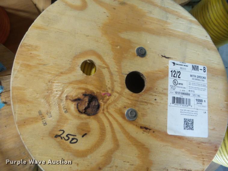 image for item DB9757 (9) spools of wire