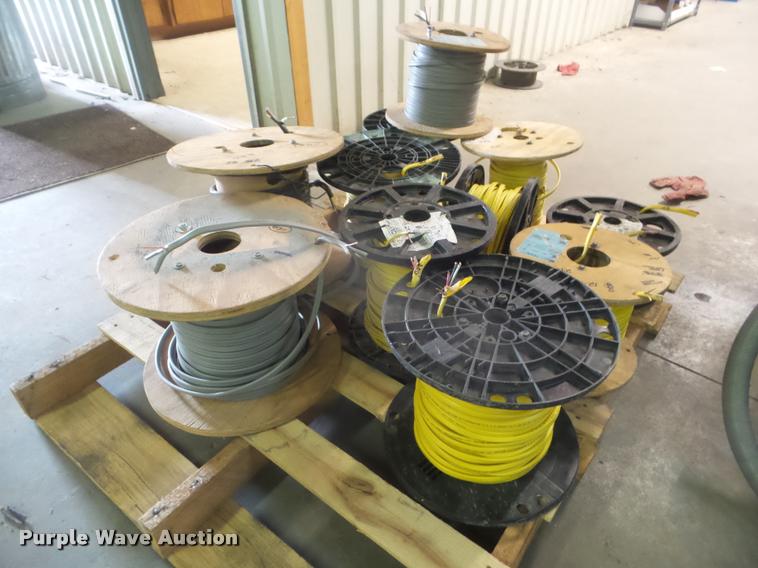 image for item DB9758 (11) spools of wire