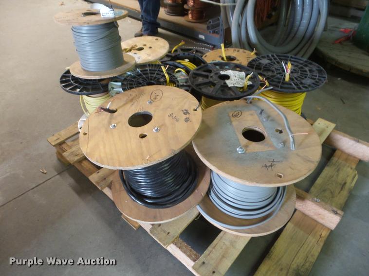 image for item DB9758 (11) spools of wire