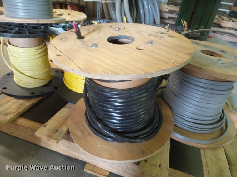 image for item DB9758 (11) spools of wire