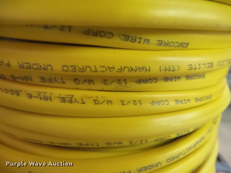 image for item DB9758 (11) spools of wire