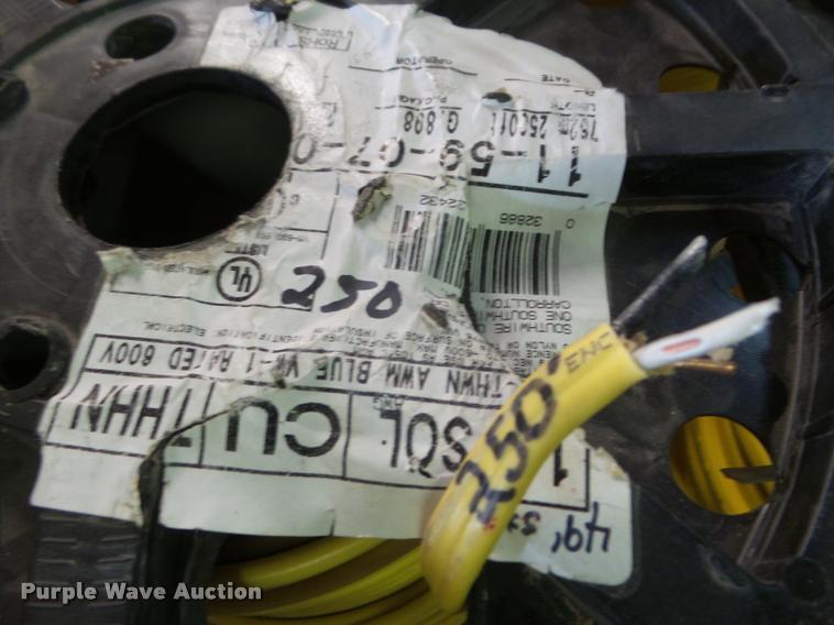 image for item DB9758 (11) spools of wire