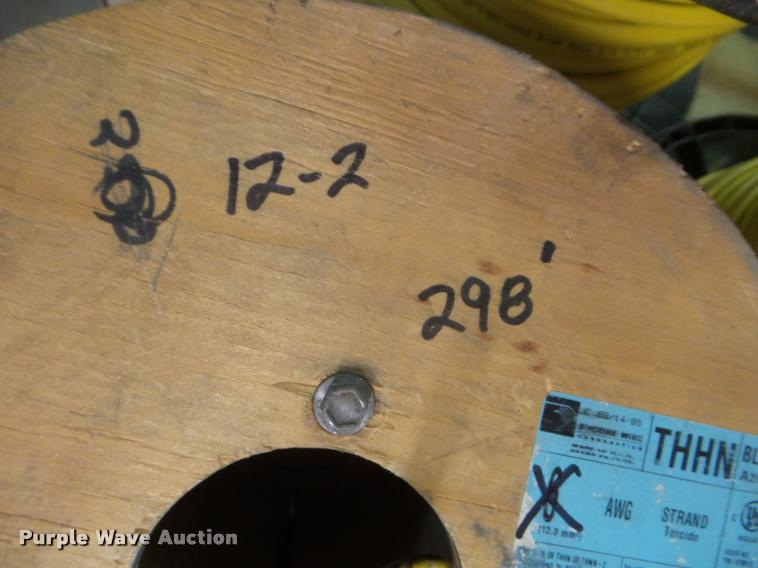 image for item DB9758 (11) spools of wire