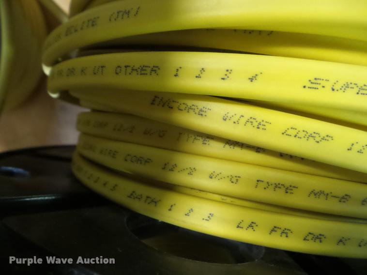 image for item DB9758 (11) spools of wire