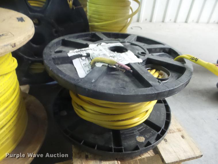 image for item DB9758 (11) spools of wire