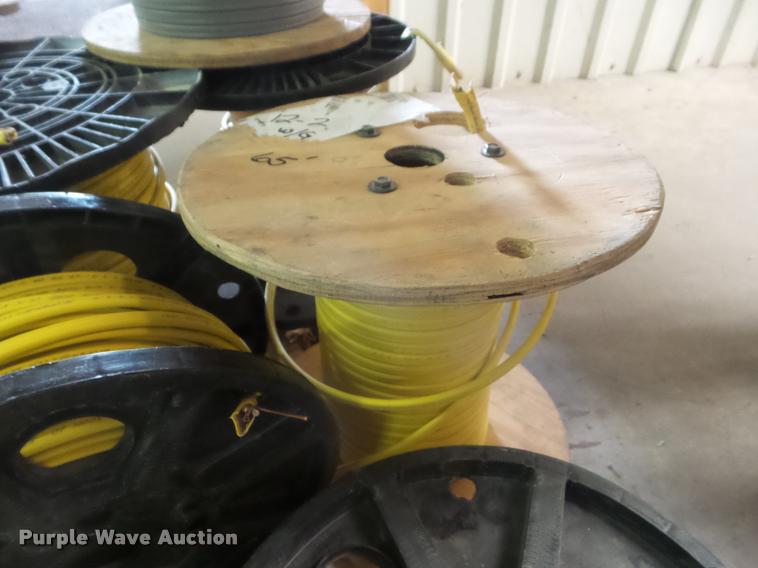 image for item DB9758 (11) spools of wire