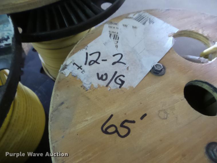 image for item DB9758 (11) spools of wire